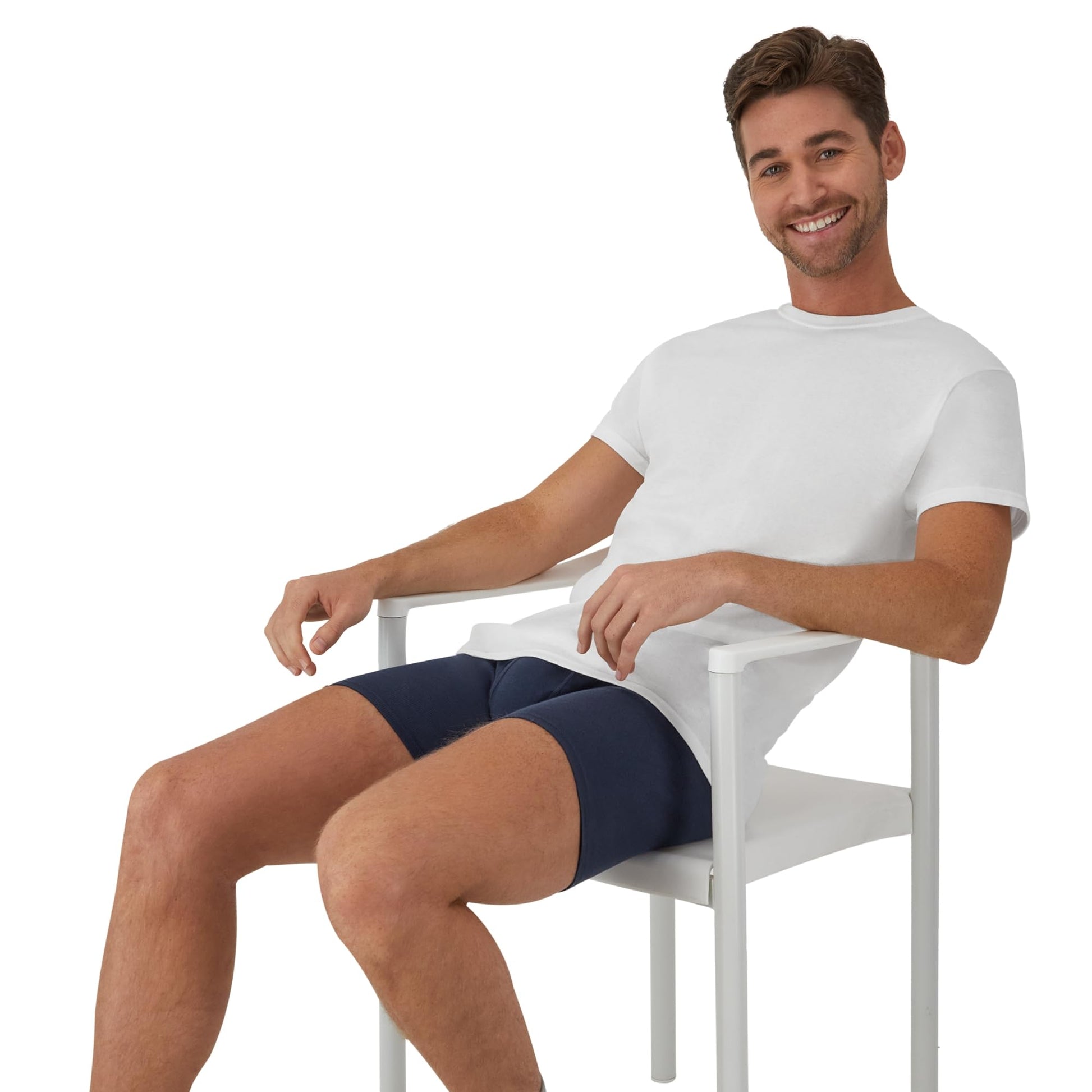 Hanes Men's Boxer Briefs, Cool Dri Moisture-Wicking Underwear, Cotton No-Ride-up for Men, Multi-Packs