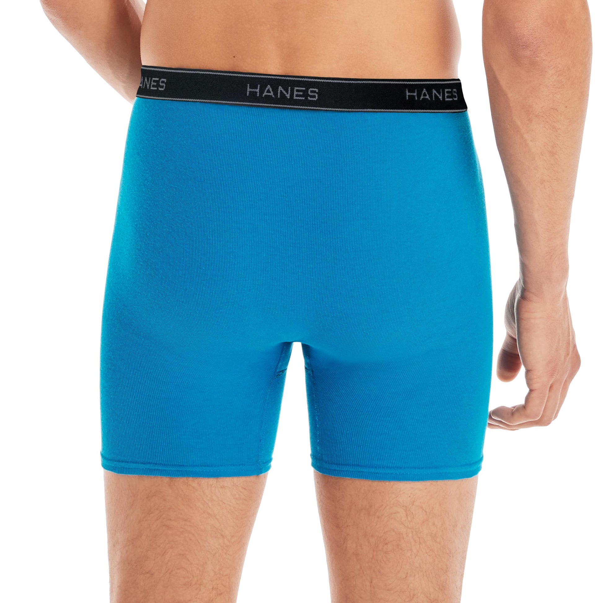 Hanes Men's Boxer Briefs, Cool Dri Moisture-Wicking Underwear, Cotton No-Ride-up for Men, Multi-Packs