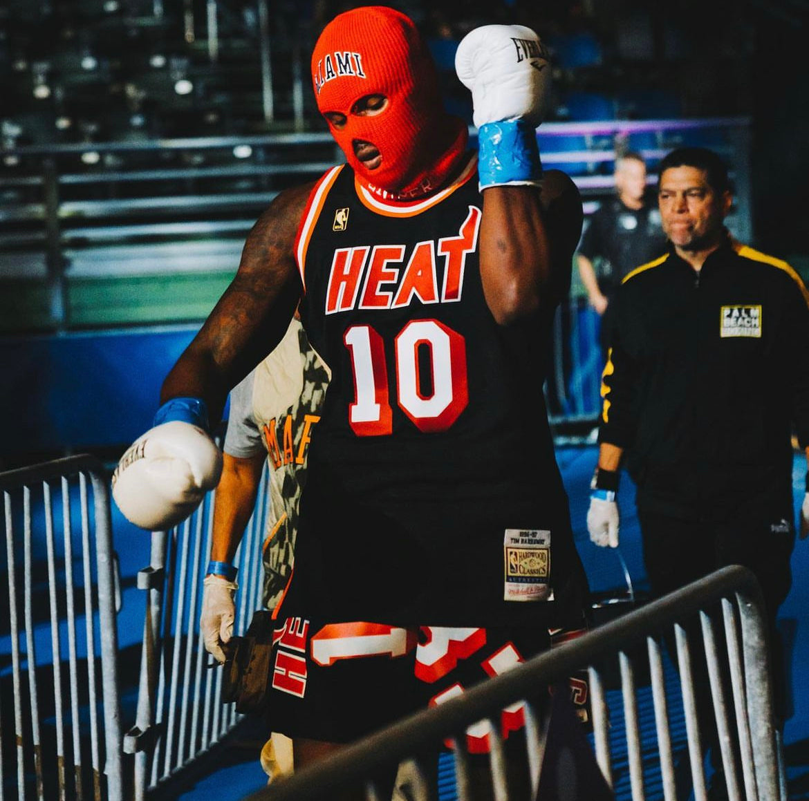 MIAMI Ski Mask (Heat - Red/Blk)