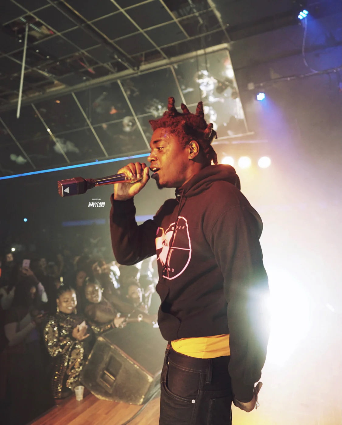 Hoodie: Sniper Gang Logo (Deluxe - Black)