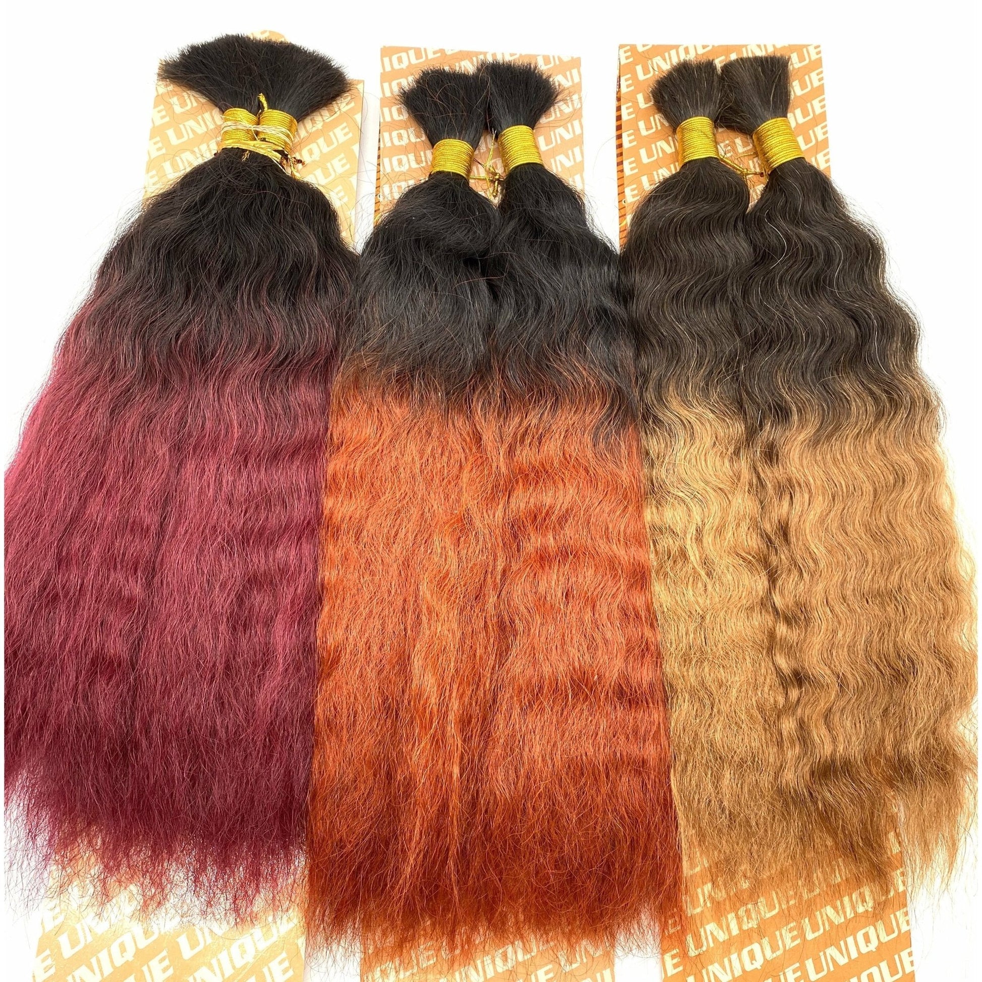 Unique's Super Bulk / 100% Human Hair 18''