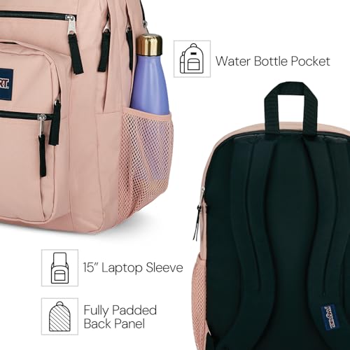JanSport Laptop Backpack - Computer Bag with 2 Compartments, Ergonomic Shoulder Straps, 15” Laptop Sleeve, Haul Handle - Camo Illusion