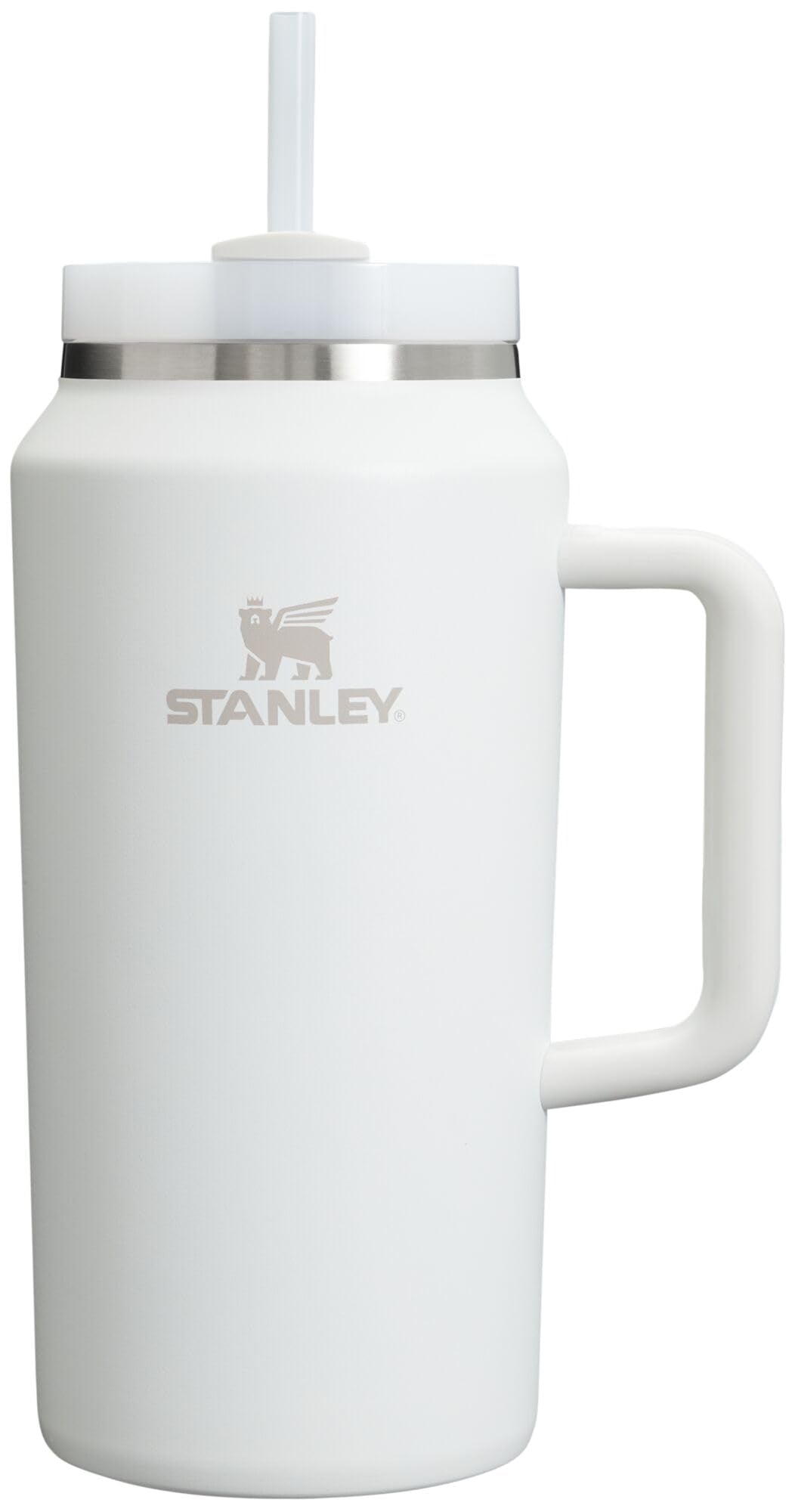 STANLEY Quencher H2.0 Tumbler with Handle and Straw 14 oz | Flowstate 3-Position Lid | Cup Holder Compatible for Travel | Insulated Stainless Steel Cup | BPA-Free | Azure