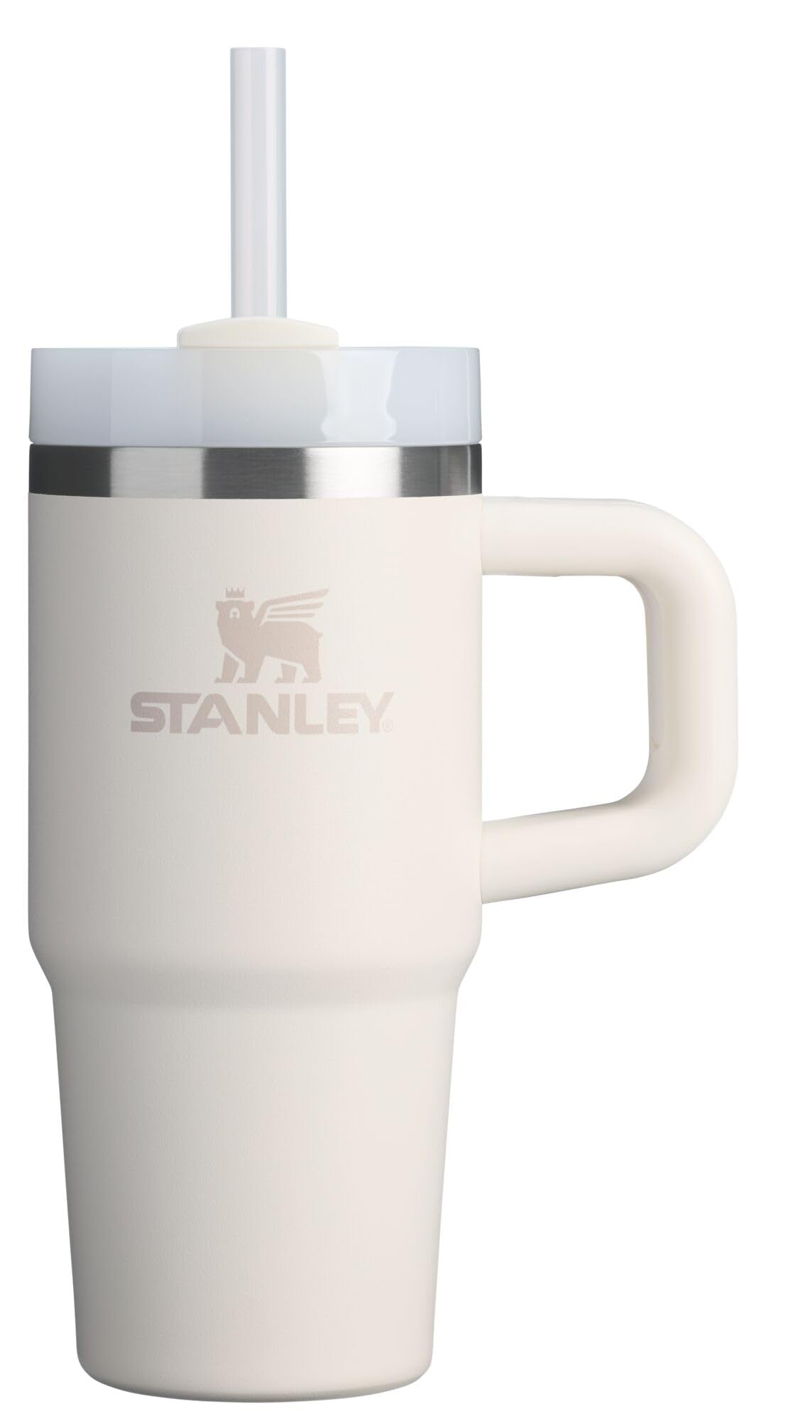 STANLEY Quencher H2.0 Tumbler with Handle and Straw 14 oz | Flowstate 3-Position Lid | Cup Holder Compatible for Travel | Insulated Stainless Steel Cup | BPA-Free | Azure