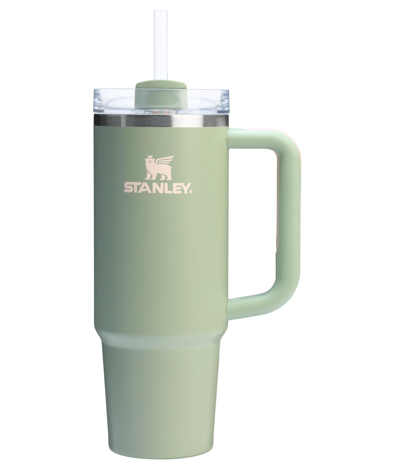 STANLEY Quencher H2.0 Tumbler with Handle and Straw 14 oz | Flowstate 3-Position Lid | Cup Holder Compatible for Travel | Insulated Stainless Steel Cup | BPA-Free | Azure