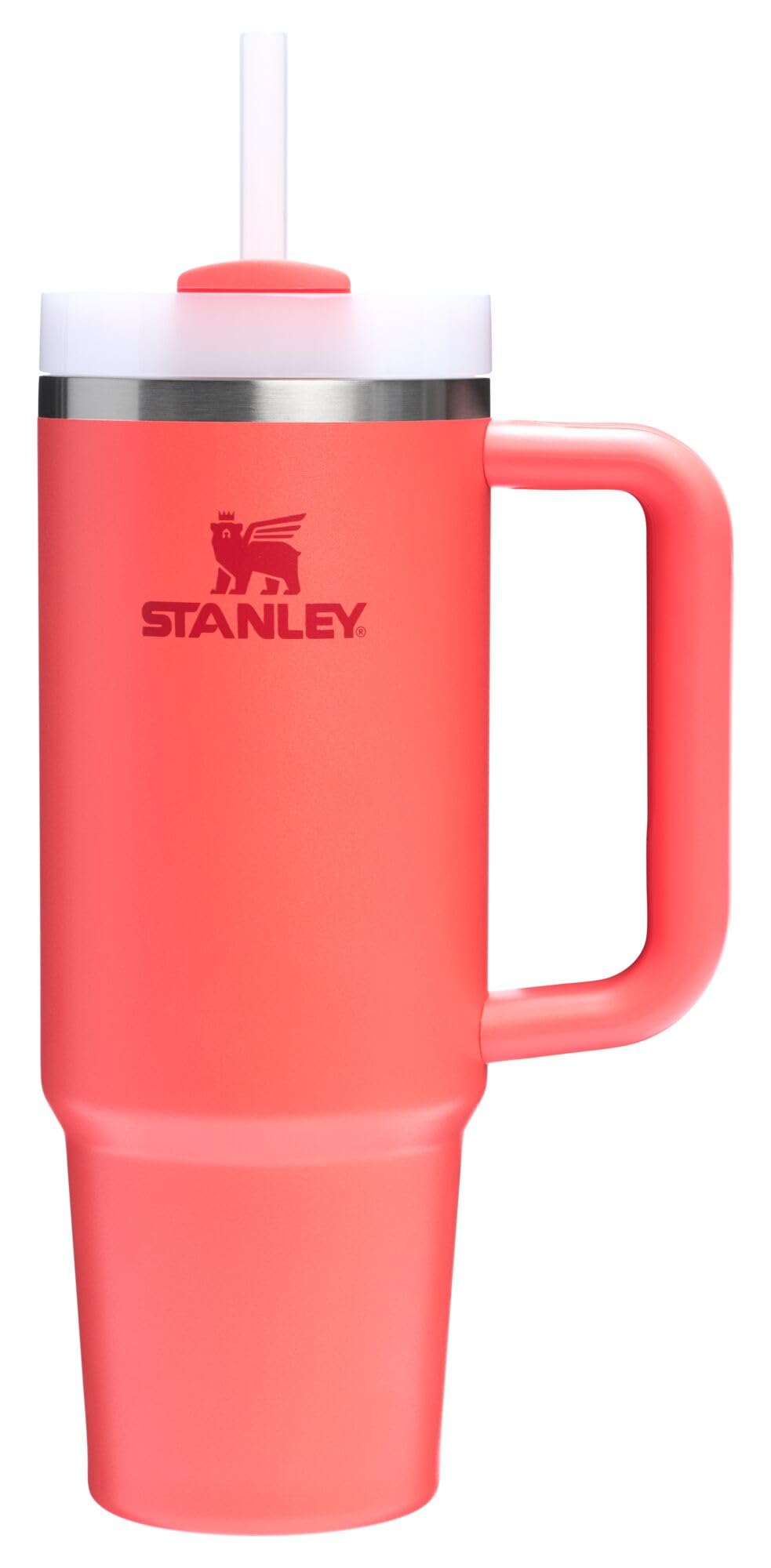 STANLEY Quencher H2.0 Tumbler with Handle and Straw 14 oz | Flowstate 3-Position Lid | Cup Holder Compatible for Travel | Insulated Stainless Steel Cup | BPA-Free | Azure