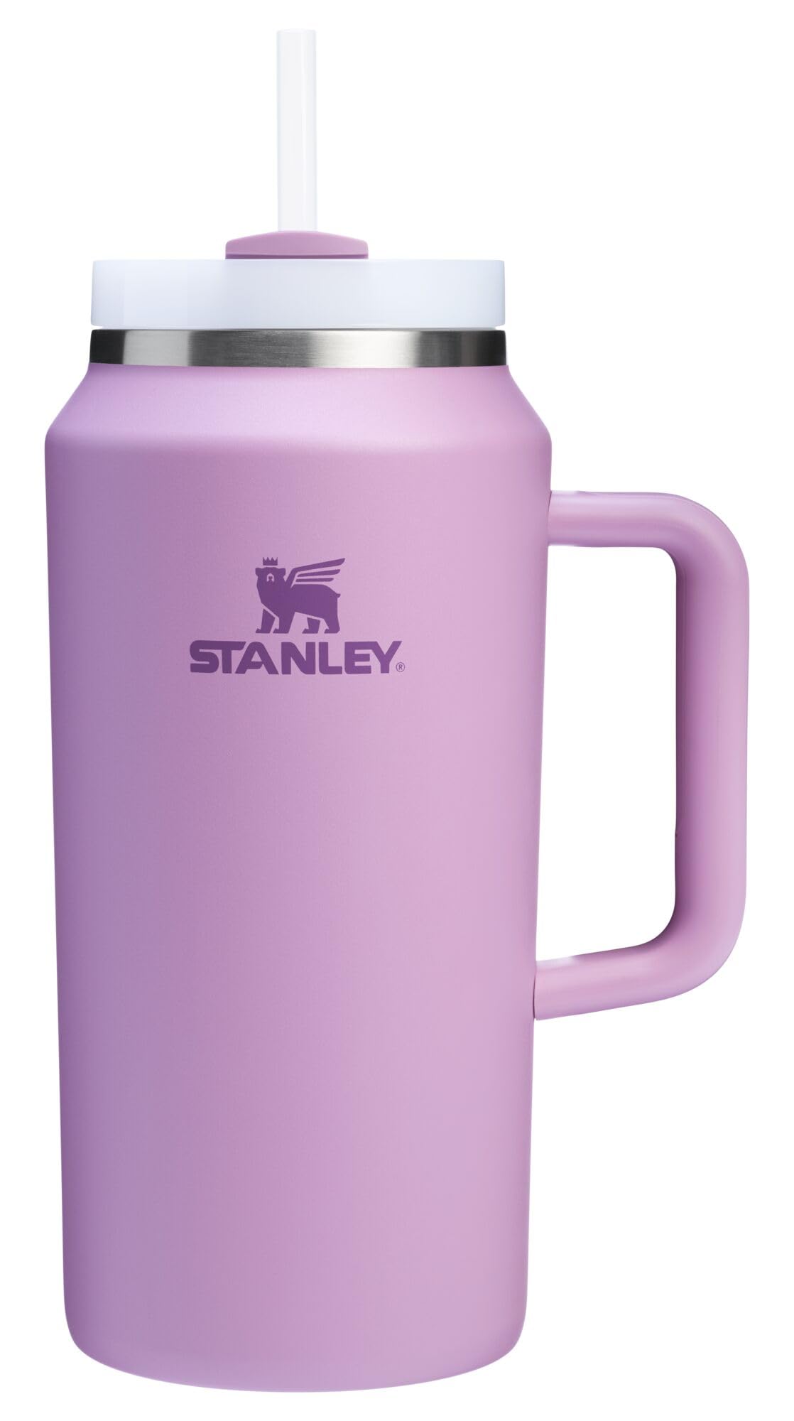 STANLEY Quencher H2.0 Tumbler with Handle and Straw 14 oz | Flowstate 3-Position Lid | Cup Holder Compatible for Travel | Insulated Stainless Steel Cup | BPA-Free | Azure