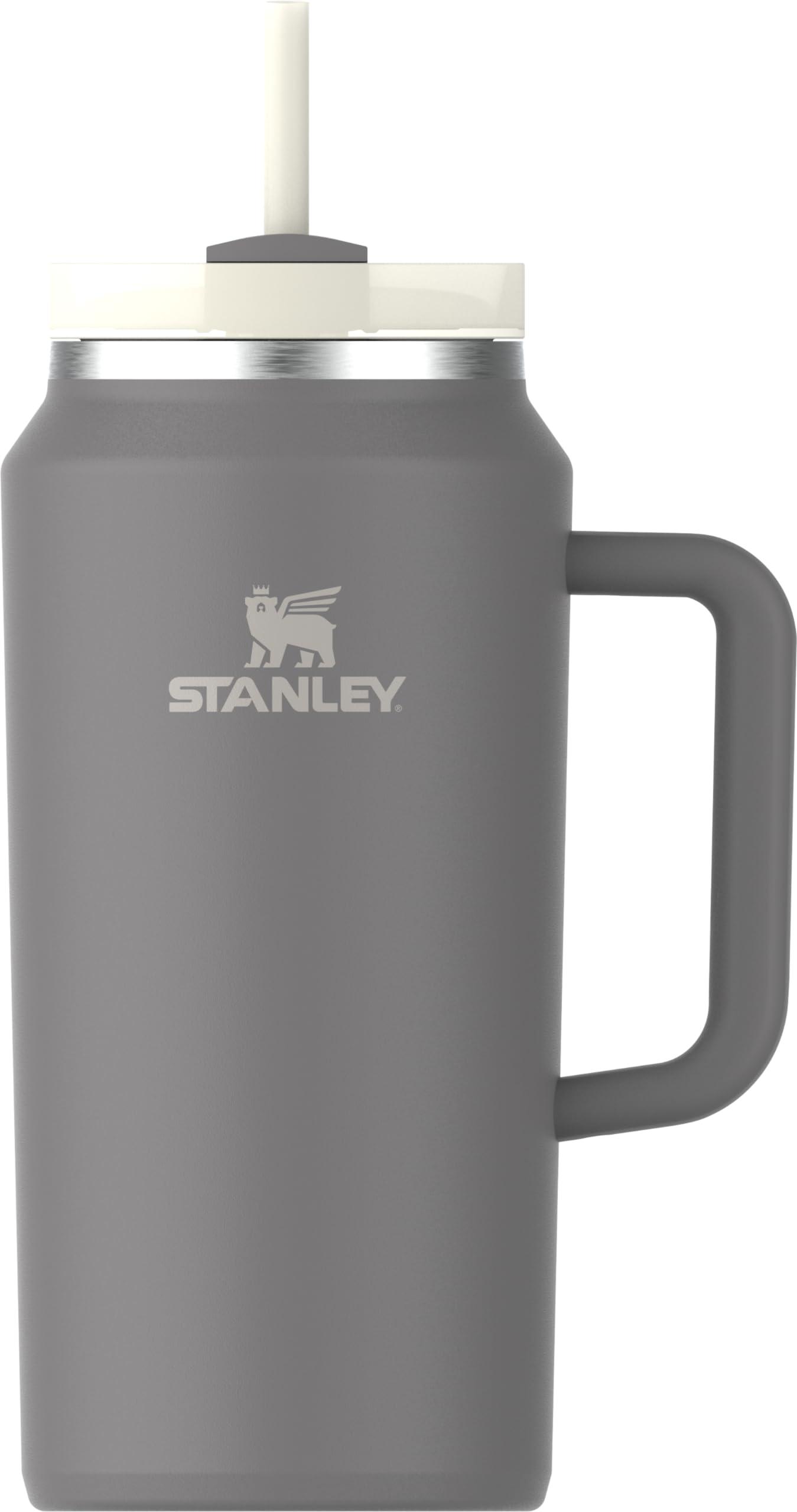 STANLEY Quencher H2.0 Tumbler with Handle and Straw 14 oz | Flowstate 3-Position Lid | Cup Holder Compatible for Travel | Insulated Stainless Steel Cup | BPA-Free | Azure