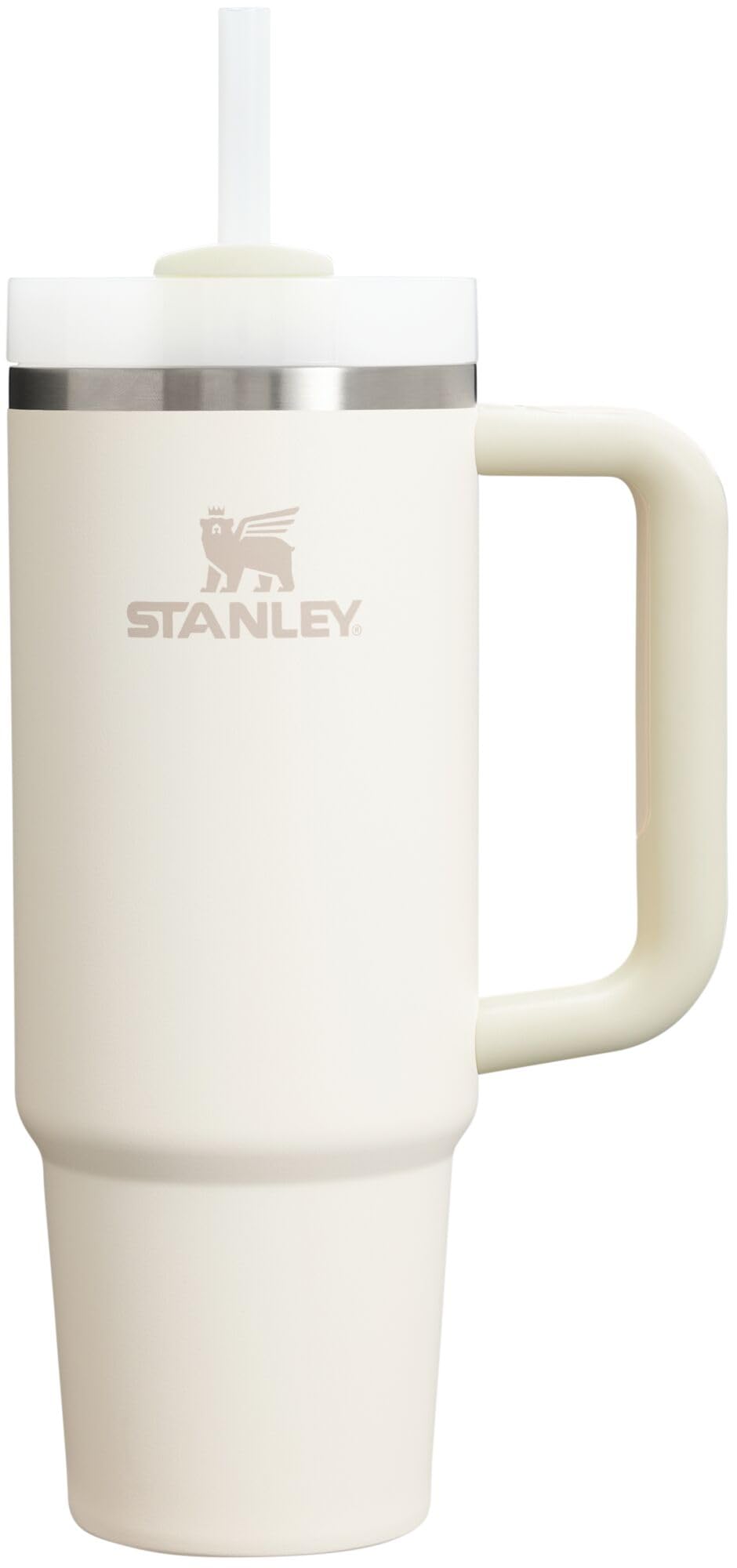STANLEY Quencher H2.0 Tumbler with Handle and Straw 14 oz | Flowstate 3-Position Lid | Cup Holder Compatible for Travel | Insulated Stainless Steel Cup | BPA-Free | Azure