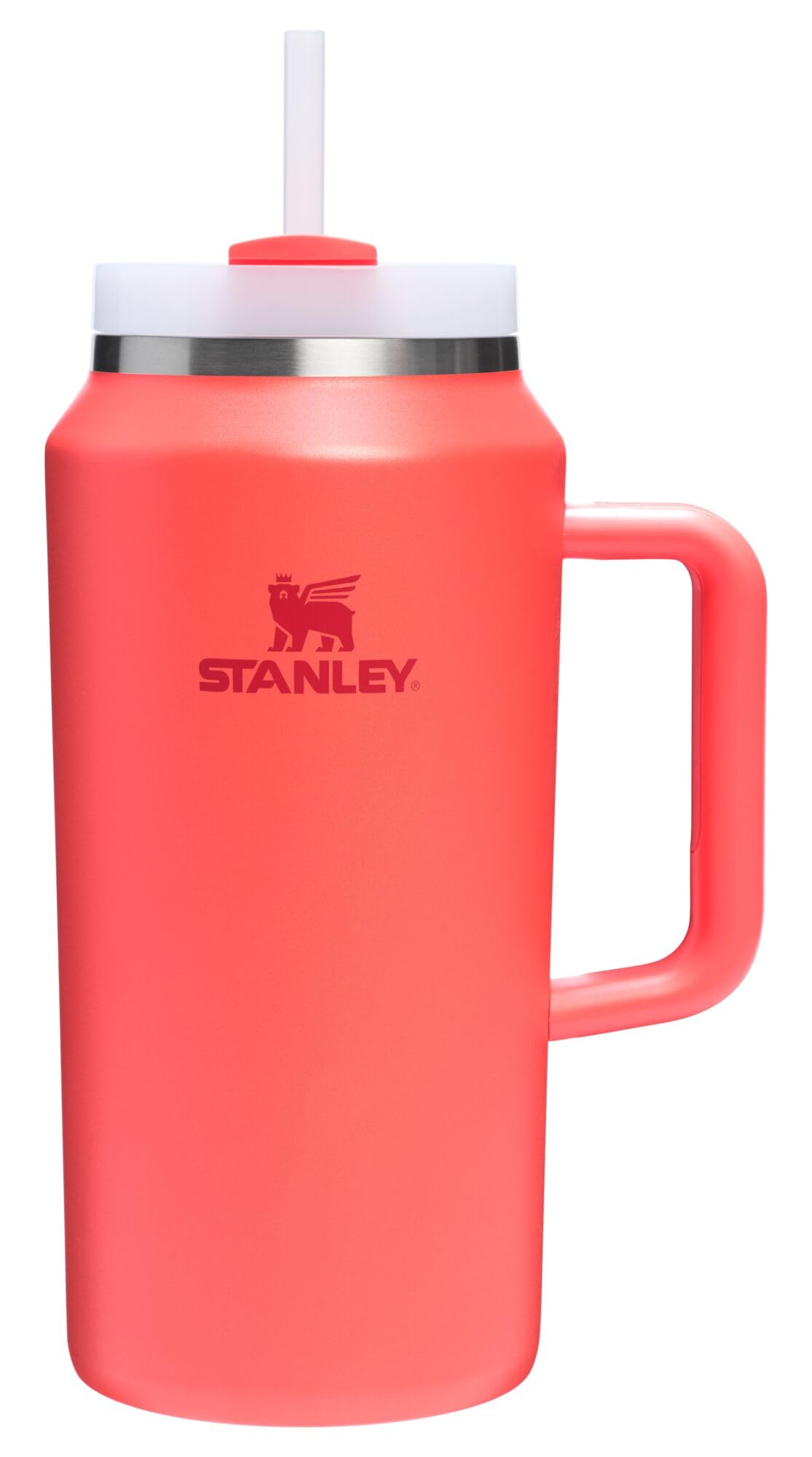 STANLEY Quencher H2.0 Tumbler with Handle and Straw 14 oz | Flowstate 3-Position Lid | Cup Holder Compatible for Travel | Insulated Stainless Steel Cup | BPA-Free | Azure