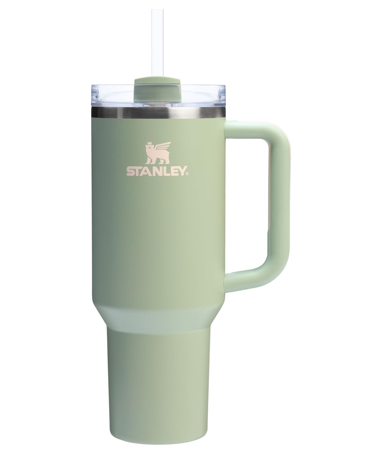 STANLEY Quencher H2.0 Tumbler with Handle and Straw 14 oz | Flowstate 3-Position Lid | Cup Holder Compatible for Travel | Insulated Stainless Steel Cup | BPA-Free | Azure