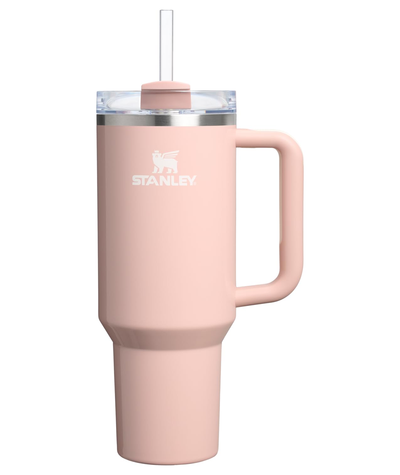 STANLEY Quencher H2.0 Tumbler with Handle and Straw 14 oz | Flowstate 3-Position Lid | Cup Holder Compatible for Travel | Insulated Stainless Steel Cup | BPA-Free | Azure