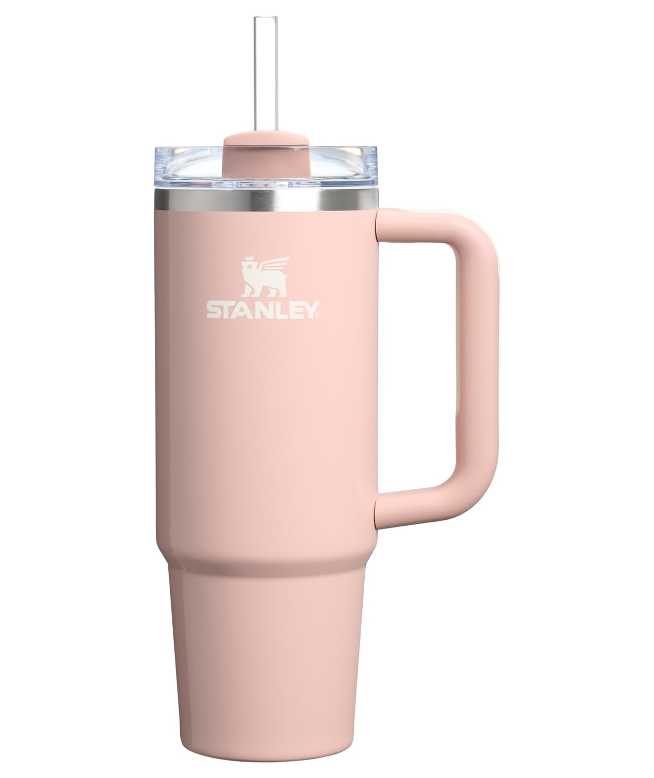 STANLEY Quencher H2.0 Tumbler with Handle and Straw 14 oz | Flowstate 3-Position Lid | Cup Holder Compatible for Travel | Insulated Stainless Steel Cup | BPA-Free | Azure