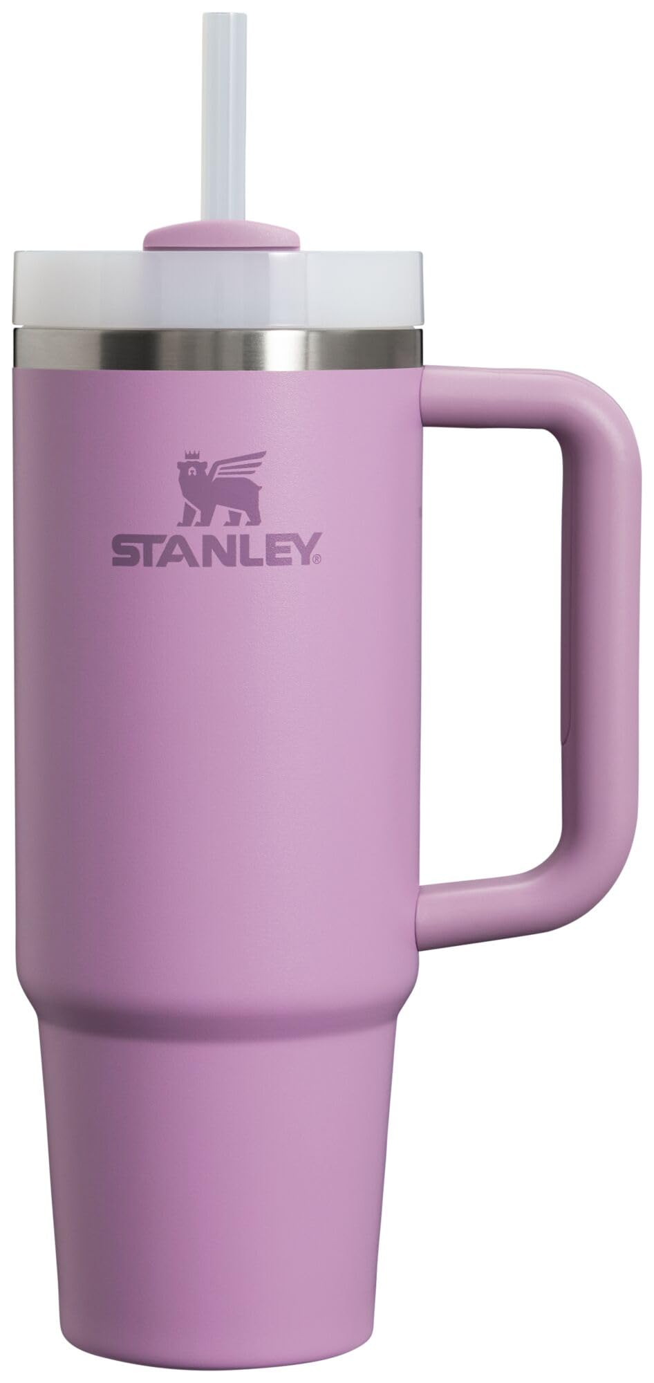 STANLEY Quencher H2.0 Tumbler with Handle and Straw 14 oz | Flowstate 3-Position Lid | Cup Holder Compatible for Travel | Insulated Stainless Steel Cup | BPA-Free | Azure
