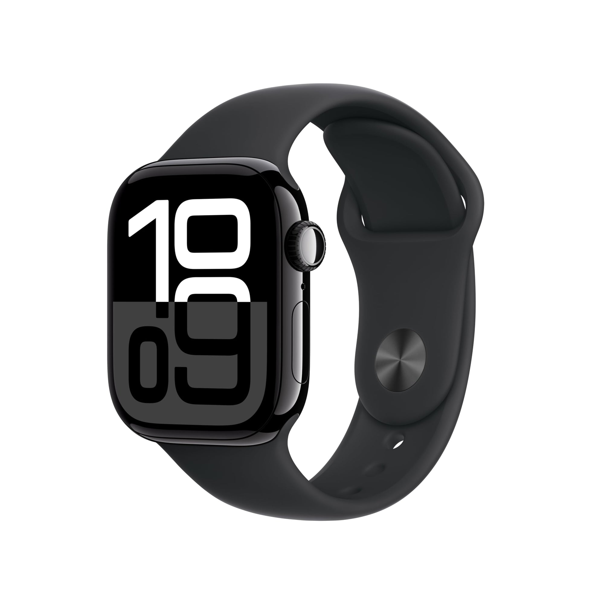 Apple Watch Series 10 [GPS 42mm case] Smartwatch with Rose Gold Aluminium Case with Light Blush Sport Band - S/M. Fitness Tracker, ECG App, Always-On Retina Display, Water Resistant