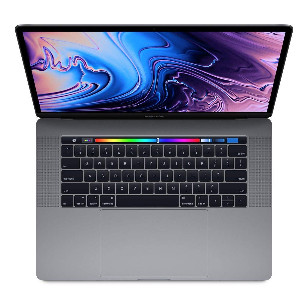 Apple MacBook Pro (15-inch, 2.6GHz 6-core 9th-Generation Intel Core i7 Processor, 256GB) - Space Gray (Renewed)