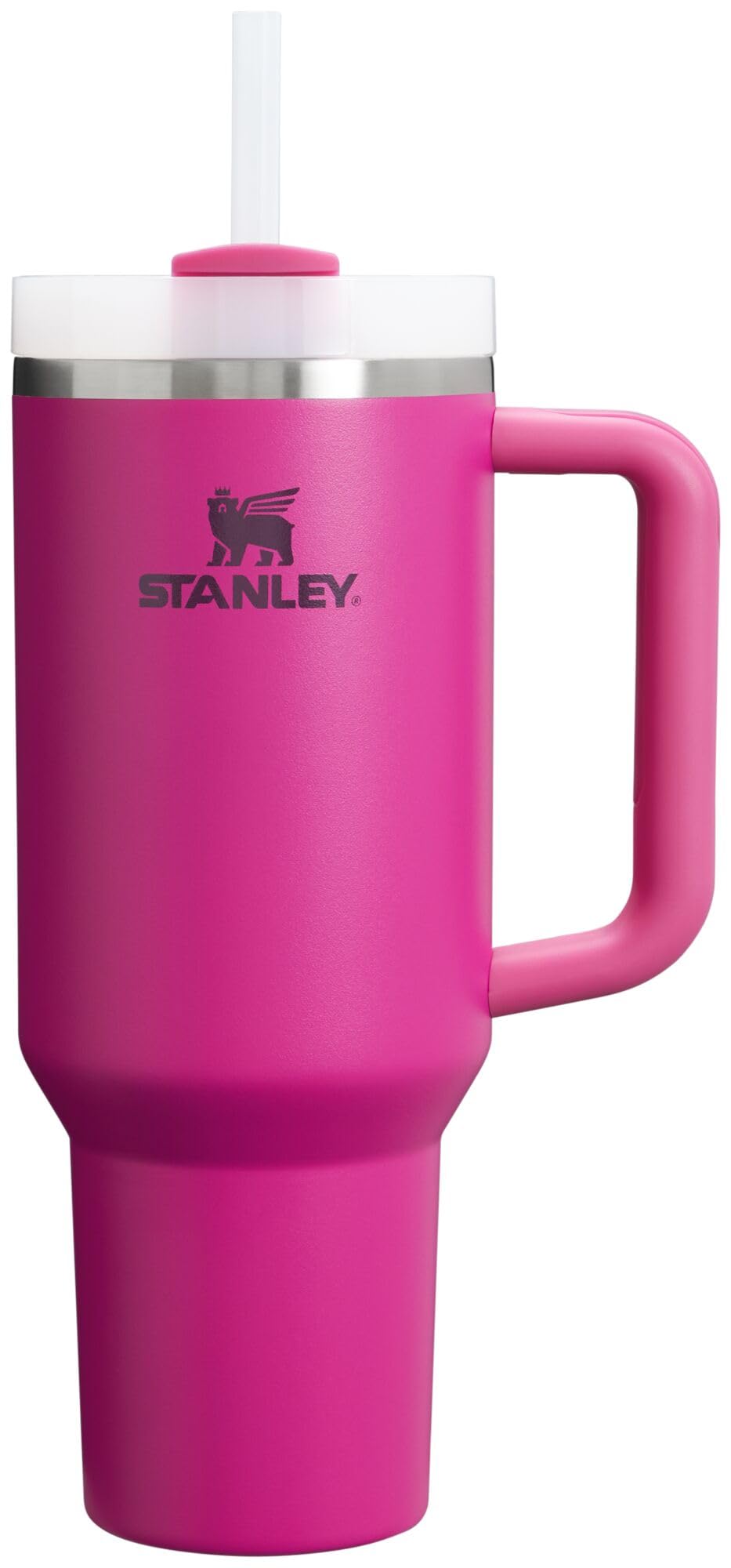 STANLEY Quencher H2.0 Tumbler with Handle and Straw 14 oz | Flowstate 3-Position Lid | Cup Holder Compatible for Travel | Insulated Stainless Steel Cup | BPA-Free | Azure