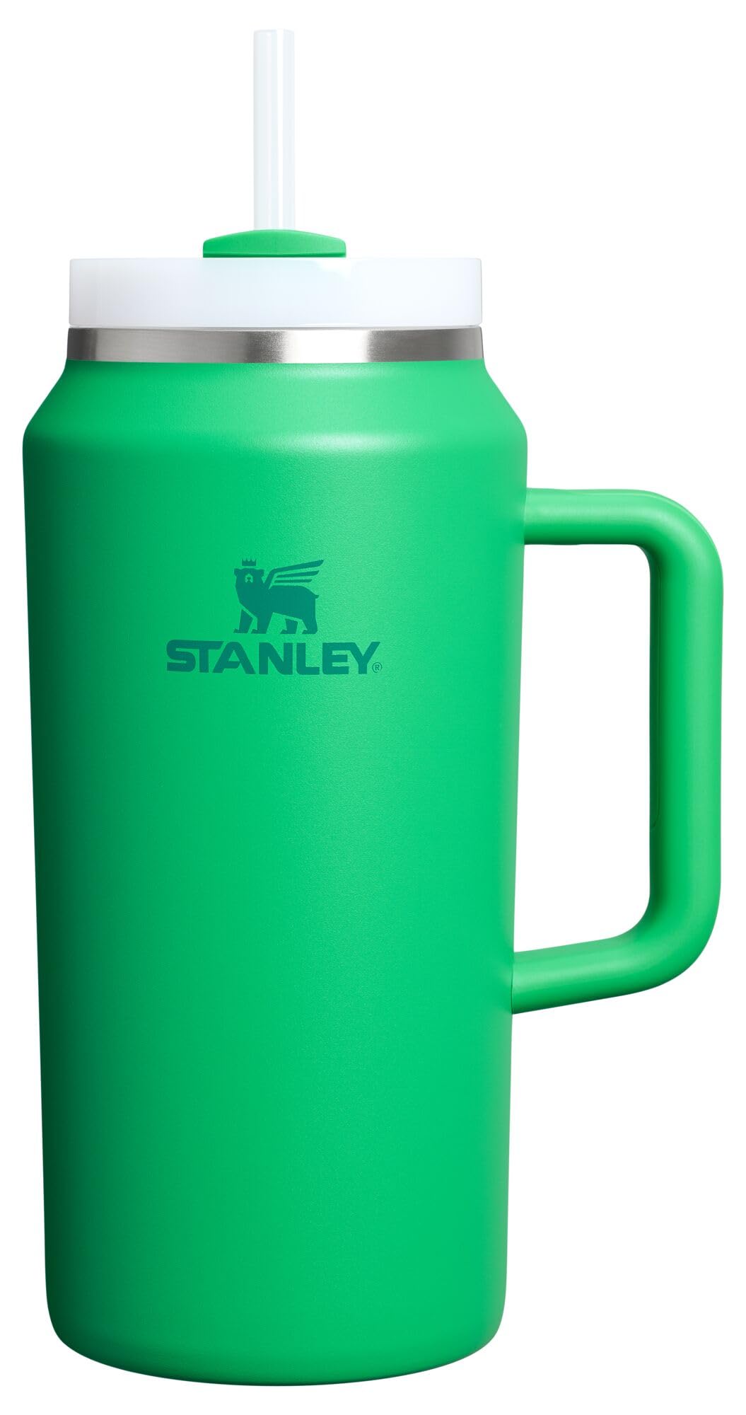 STANLEY Quencher H2.0 Tumbler with Handle and Straw 14 oz | Flowstate 3-Position Lid | Cup Holder Compatible for Travel | Insulated Stainless Steel Cup | BPA-Free | Azure