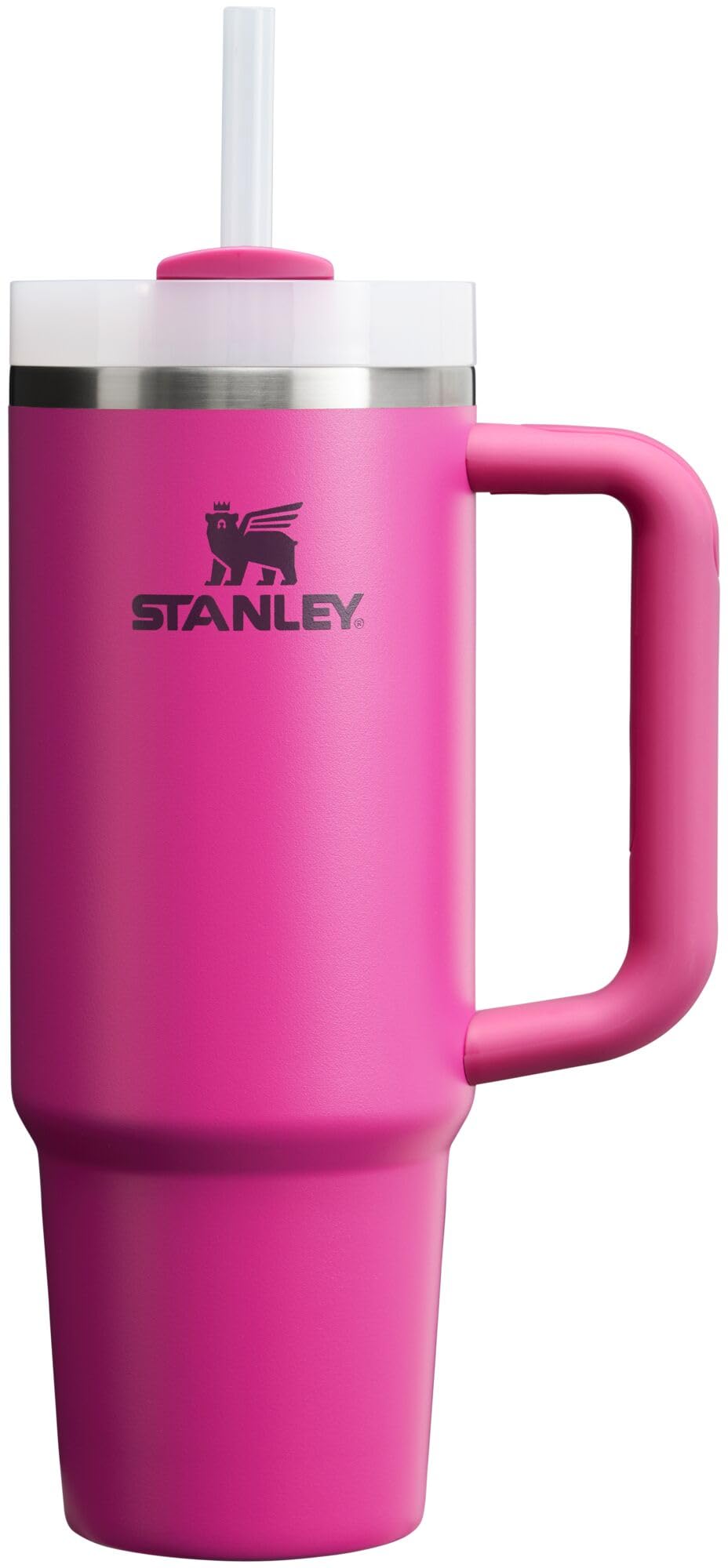 STANLEY Quencher H2.0 Tumbler with Handle and Straw 14 oz | Flowstate 3-Position Lid | Cup Holder Compatible for Travel | Insulated Stainless Steel Cup | BPA-Free | Azure