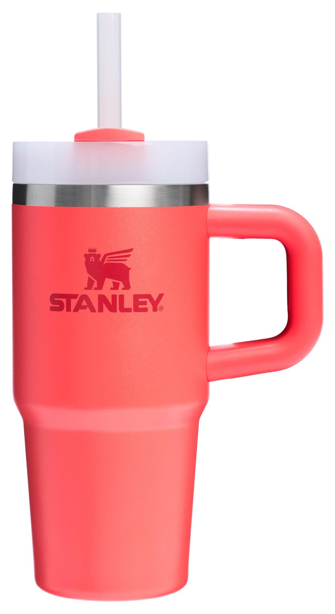 STANLEY Quencher H2.0 Tumbler with Handle and Straw 14 oz | Flowstate 3-Position Lid | Cup Holder Compatible for Travel | Insulated Stainless Steel Cup | BPA-Free | Azure