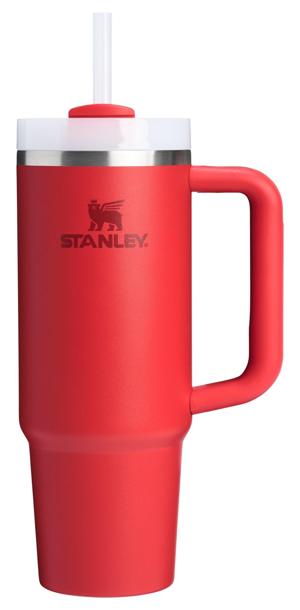 STANLEY Quencher H2.0 Tumbler with Handle and Straw 14 oz | Flowstate 3-Position Lid | Cup Holder Compatible for Travel | Insulated Stainless Steel Cup | BPA-Free | Azure