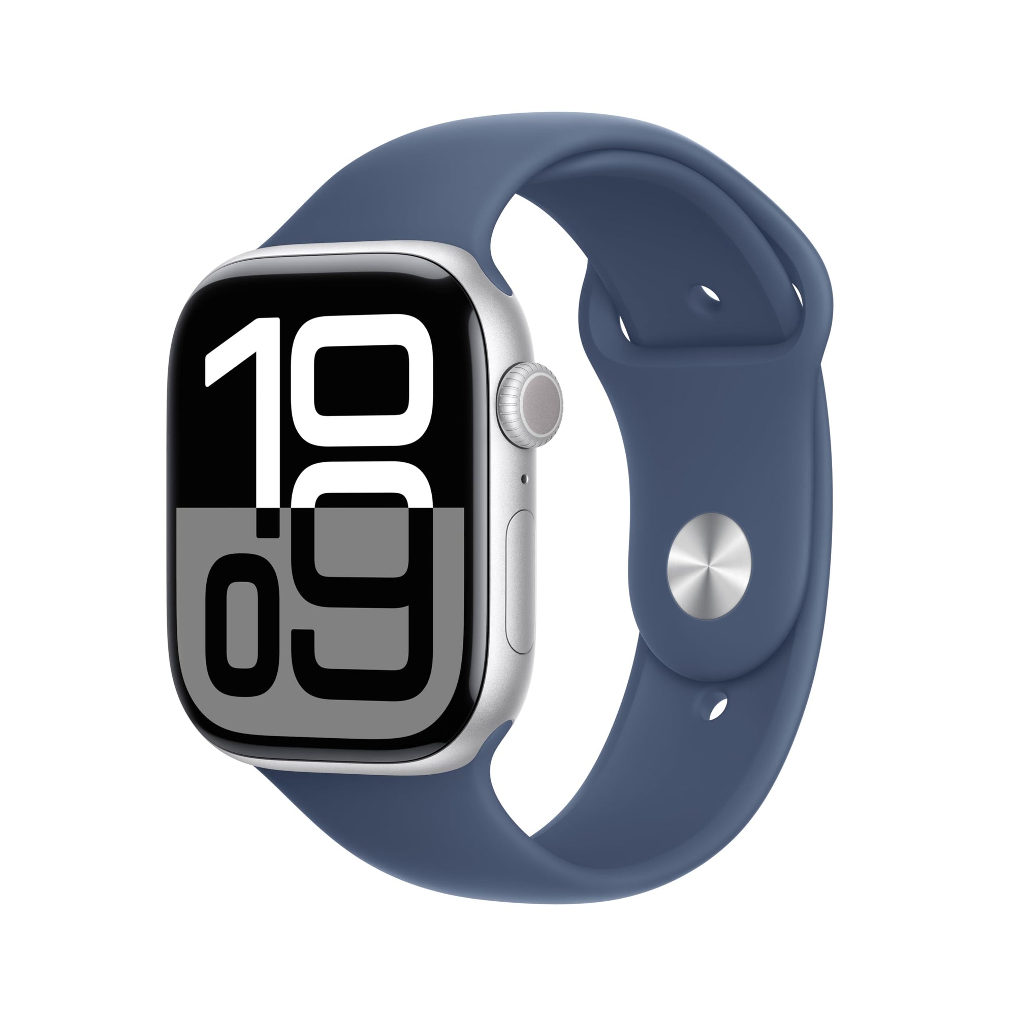 Apple Watch Series 10 [GPS 42mm case] Smartwatch with Rose Gold Aluminium Case with Light Blush Sport Band - S/M. Fitness Tracker, ECG App, Always-On Retina Display, Water Resistant