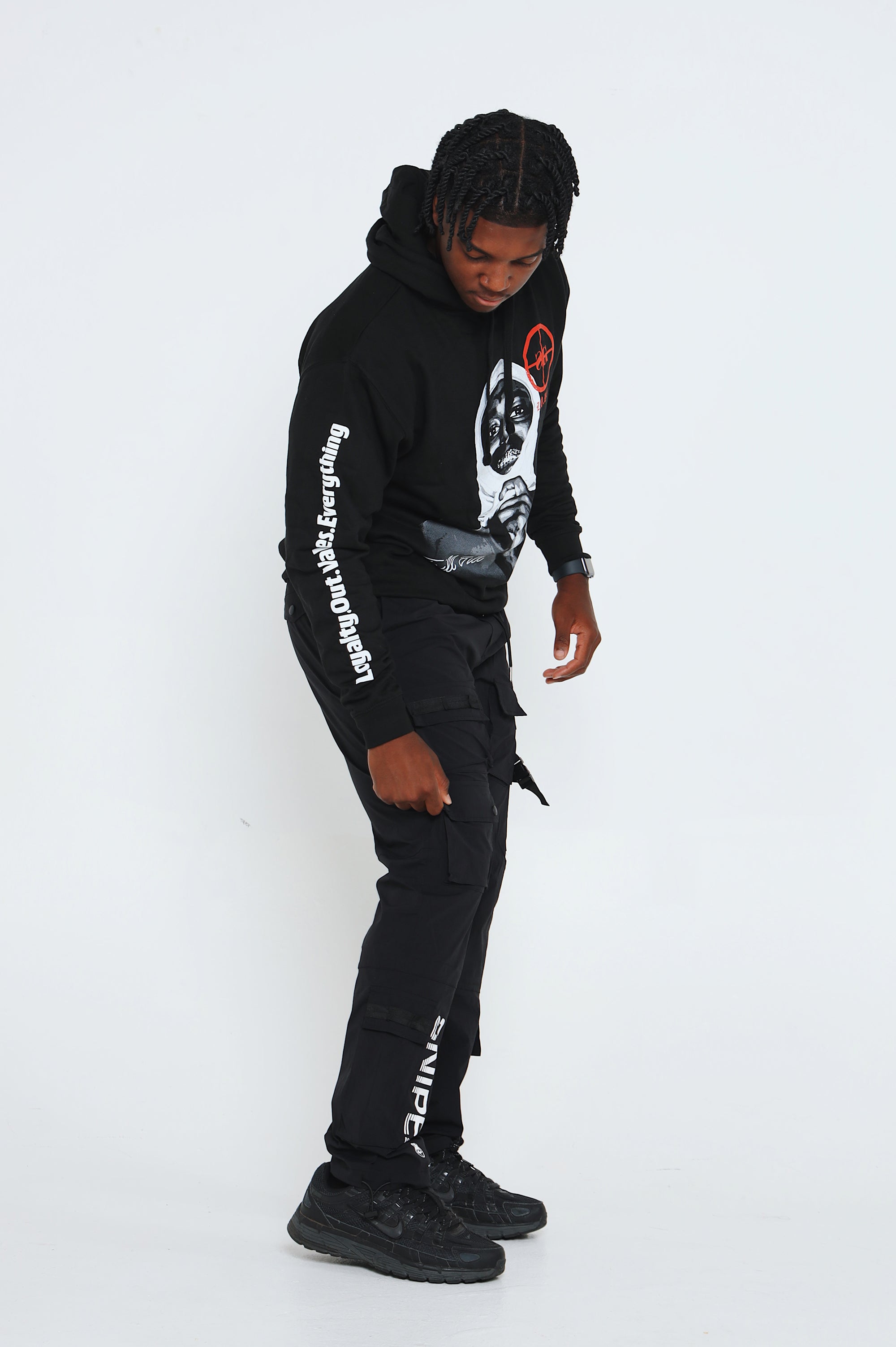Sniper Utility Cargo Pants (Black)