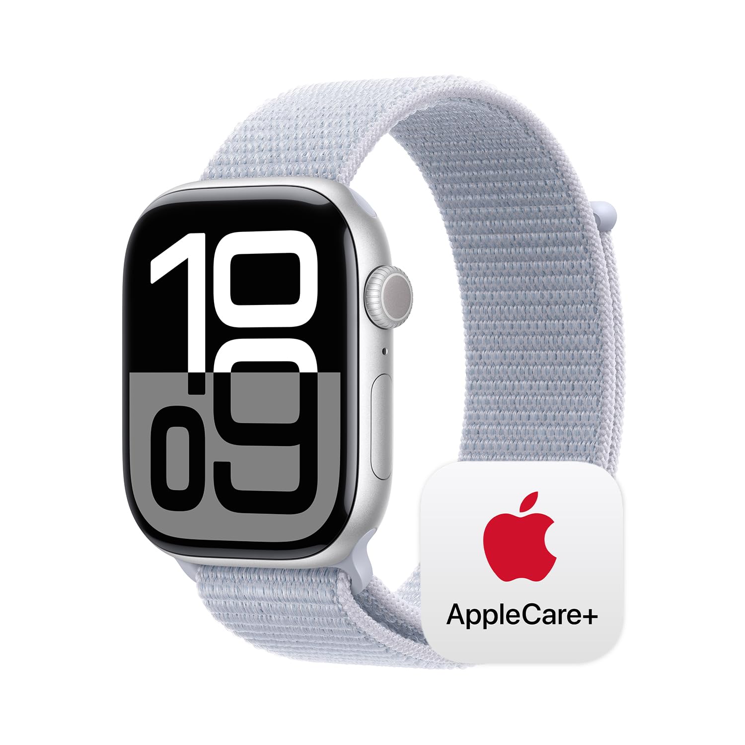 Apple Watch Series 10 [GPS 42mm case] Smartwatch with Rose Gold Aluminium Case with Light Blush Sport Band - S/M. Fitness Tracker, ECG App, Always-On Retina Display, Water Resistant