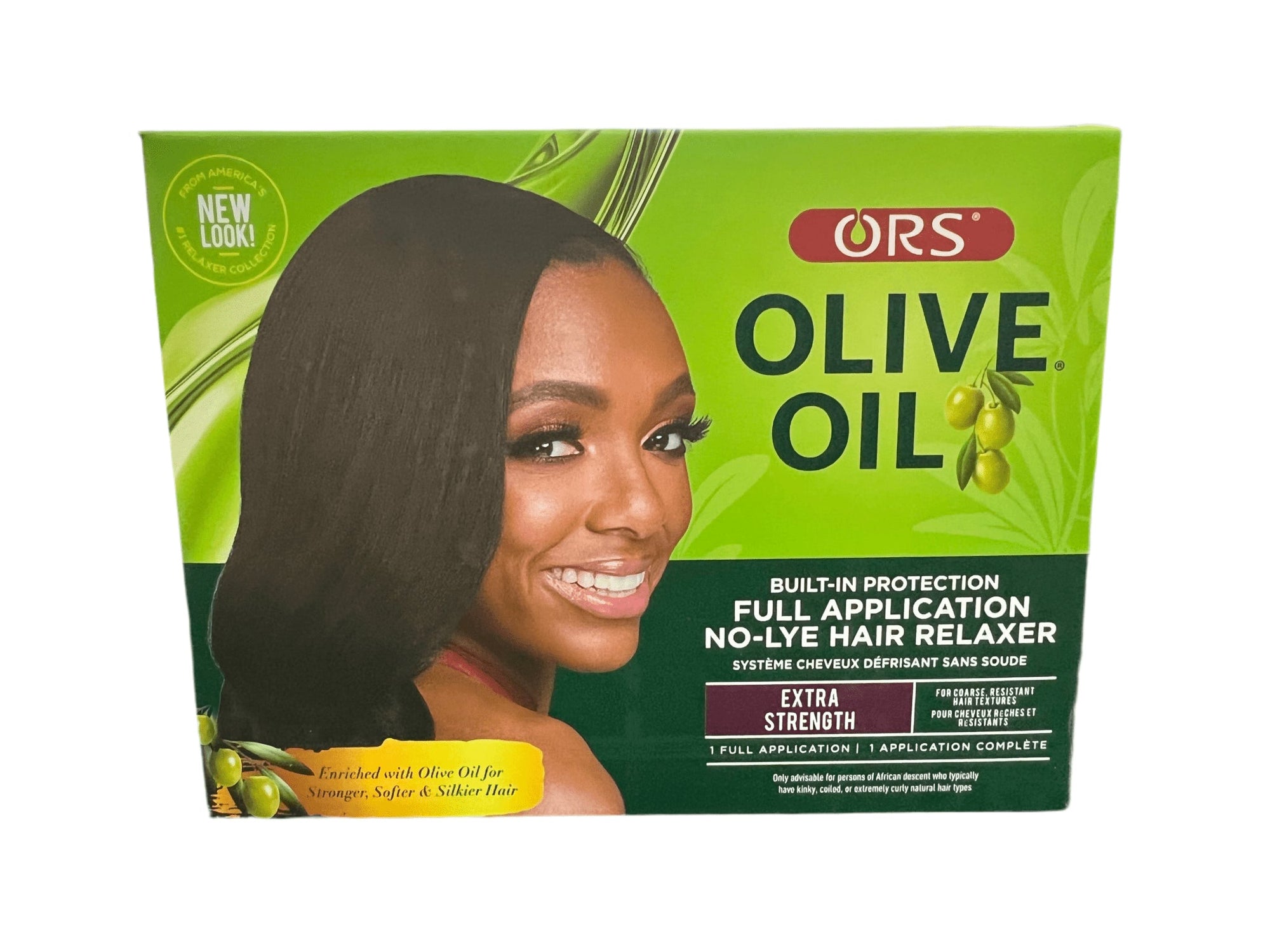 Olive Oil Built-in protection Full application No-Lye hair relaxer